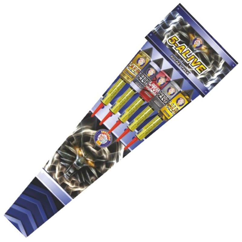 5 Alive Rocket Pack (Caged)